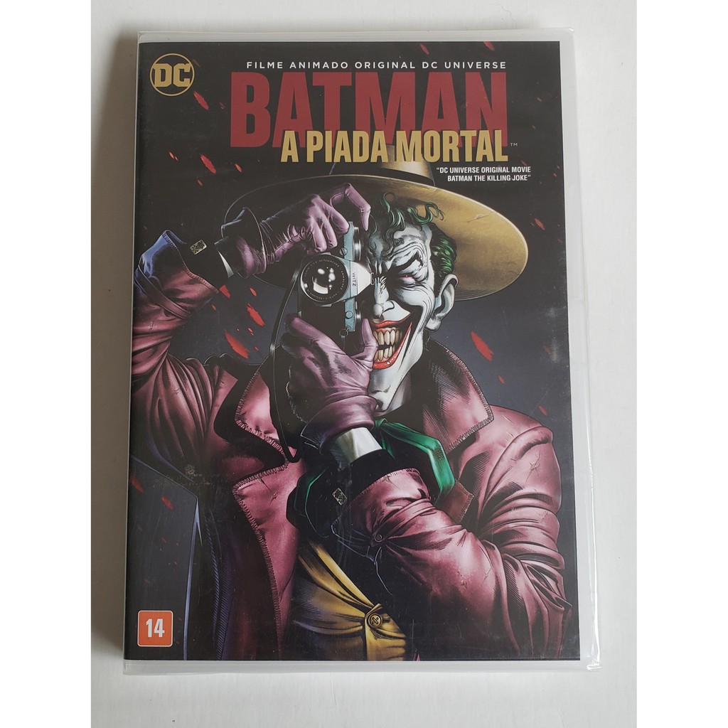 Dvd Batman A Piada Mortal Original Lacrado