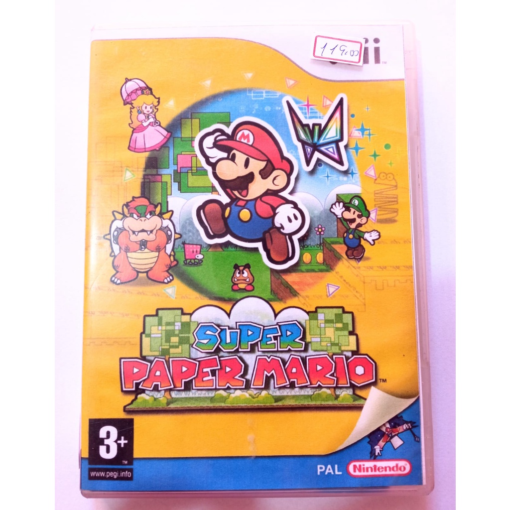 Jogo Original Super Paper Mario Nintendo Wii