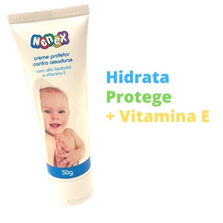 Pomada / Creme Para Prevenir Assaduras Nenex 50g Hidrata e Protege a Pele do Bebê em Oferta na Shopee