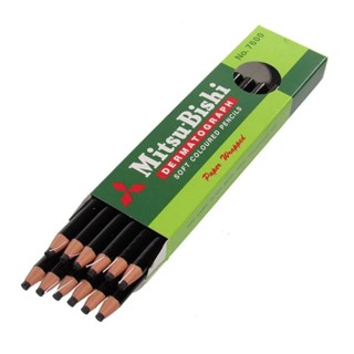 Lápis dermatográfico Mitsubishi-7600-Preto-Unidade 1 lápis em Oferta na Shopee