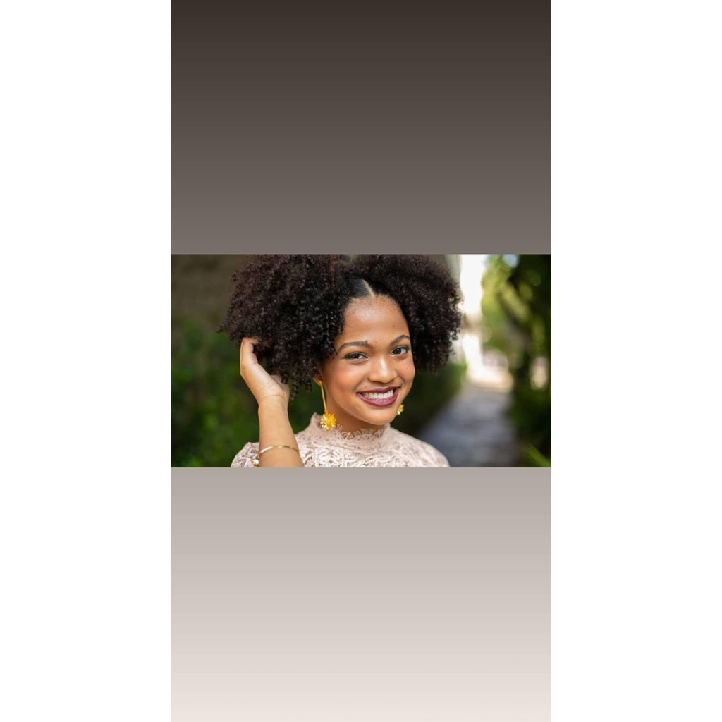 Afropuff, Coque, Aplique, Cacheado, Afro, Castanho Escuro Ou Preto, Fibra Orgânica