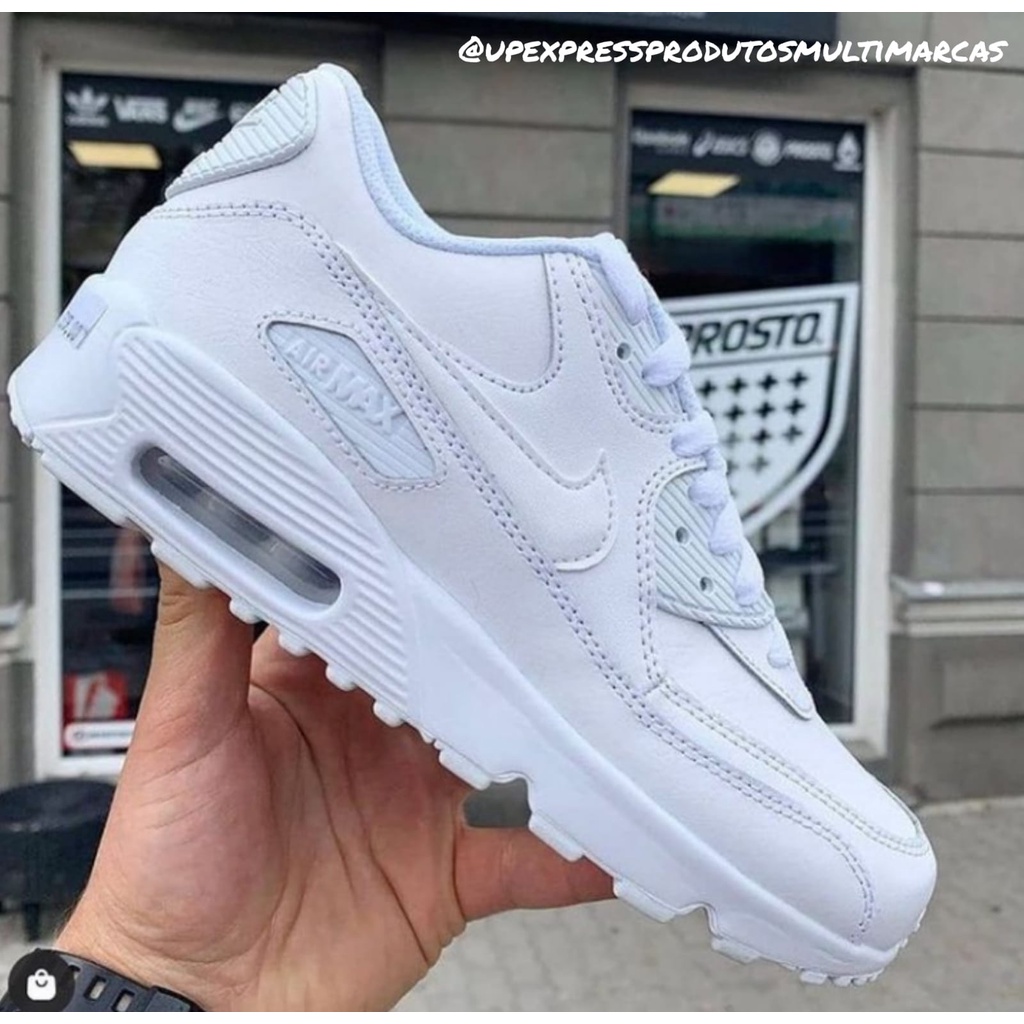 Tenis air max hot sale 90 masculino branco