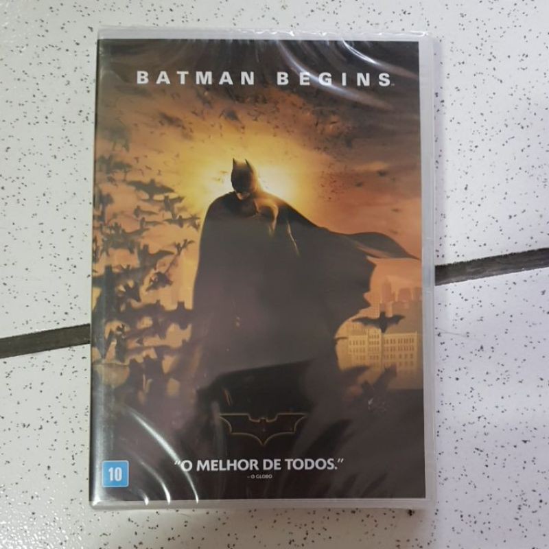 DVD Batman Begins | A Origem do Cavaleiro das Trevas | Lacrado