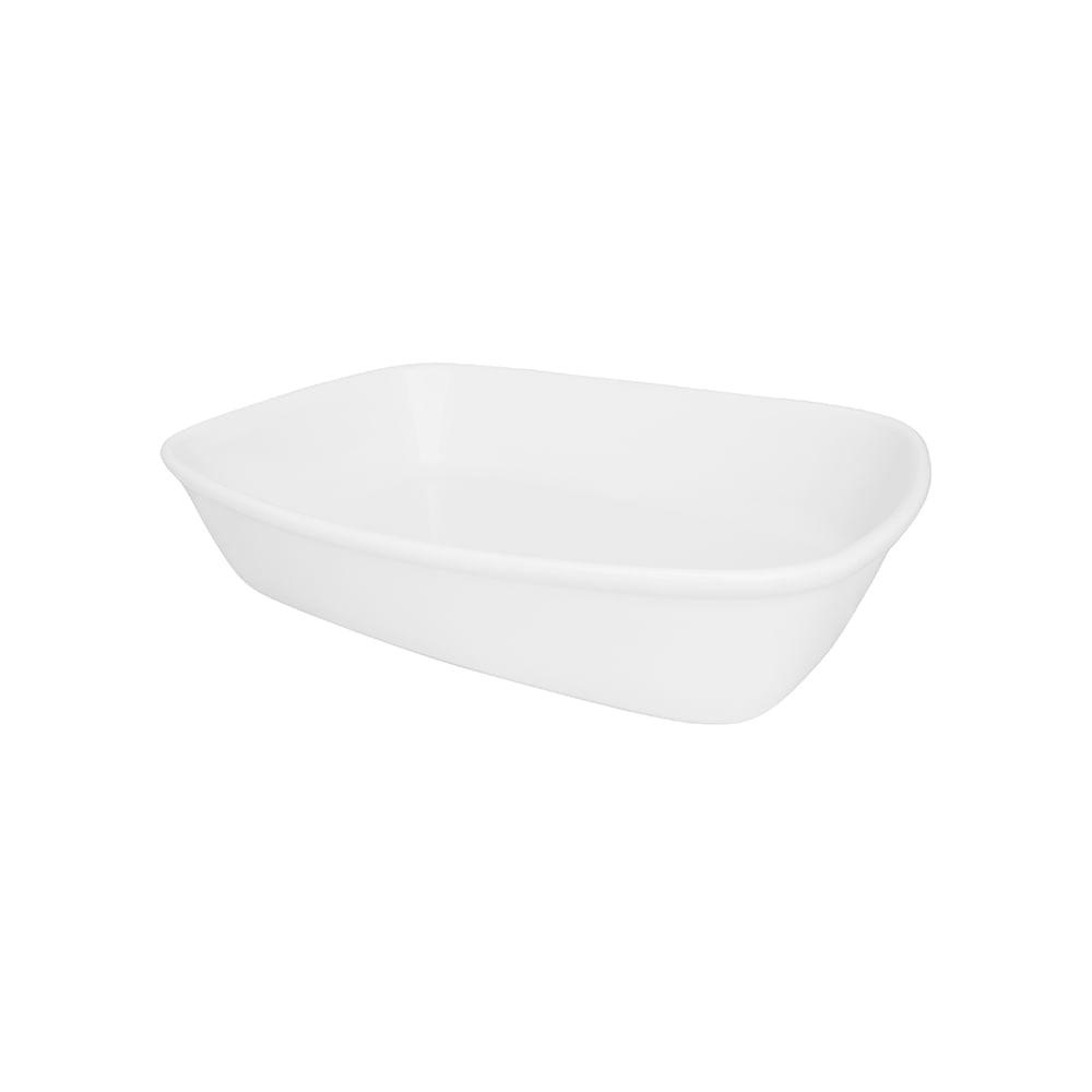 Travessa Refratária Bake Pequena 22x15x5,3cm Branca em Oferta na Shopee