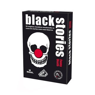 Historias Sinistras Black Stories Funny Death  Jogo de Cartas Galapagos BLK103