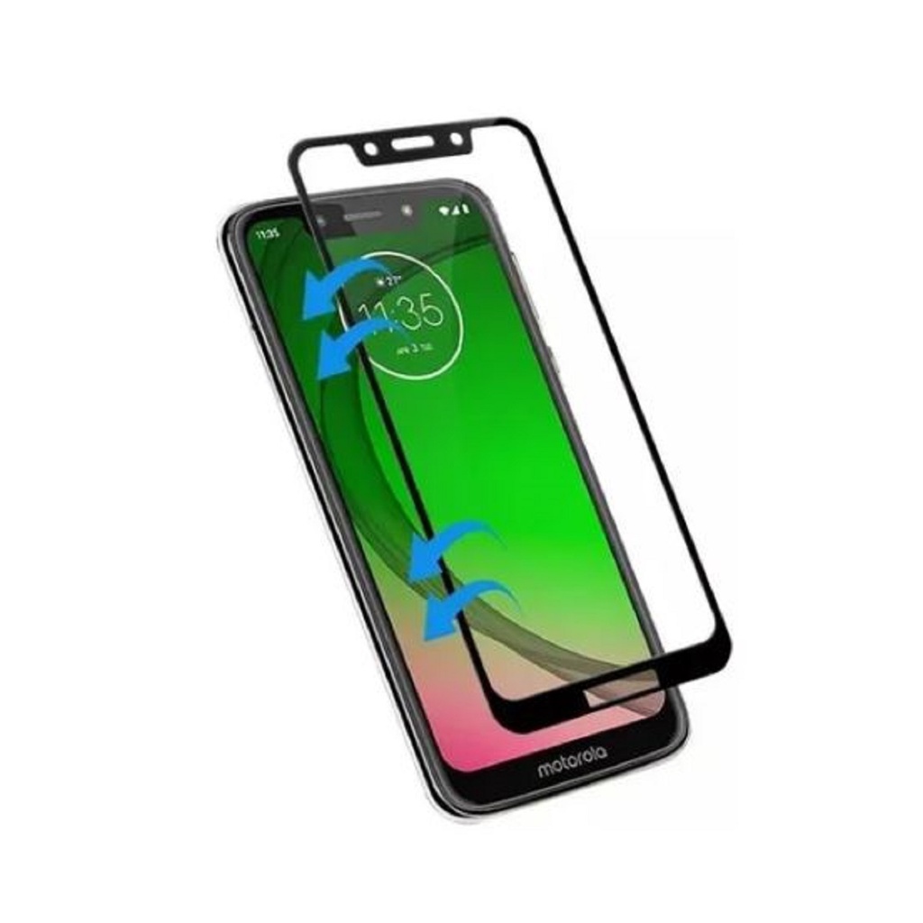 Película De Vidro 3d 5d Com Borda P/ Moto G7 Play