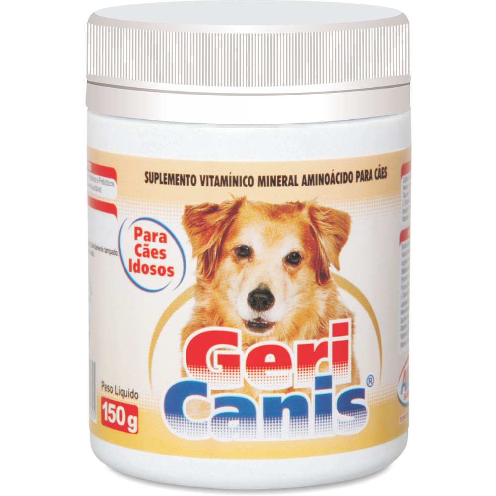 Geri Canis Vitamina Para Cães Idosos (antioxidante) Pó 150g