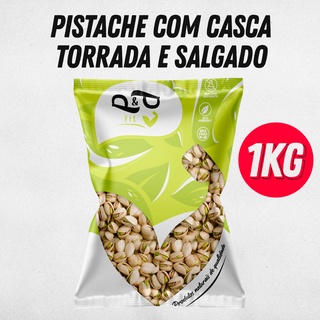 Pistache Torrado e Salgado 1Kg / 500g ou 250g - P&P