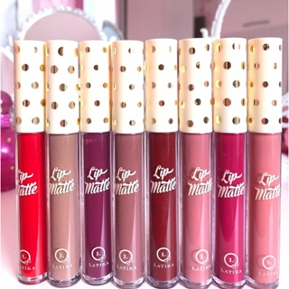 Batom Liquido Matte Latika 4ml Longa Duração, Não Transfere e Não Craquela (ESCOLHA SUA COR) em Oferta na Shopee