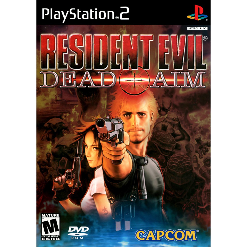 Resident Evil  Dead Aim jogo playstation ps2