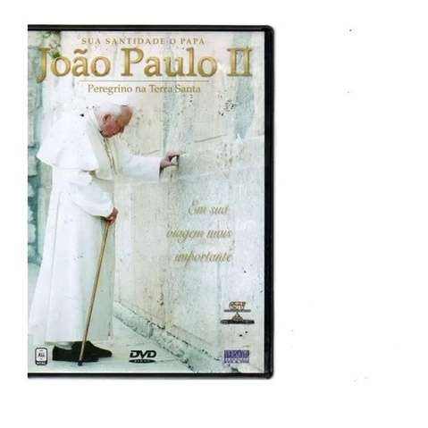 Dvd Sua Santidade O Papa João Paulo 2º Peregrino Na Terra