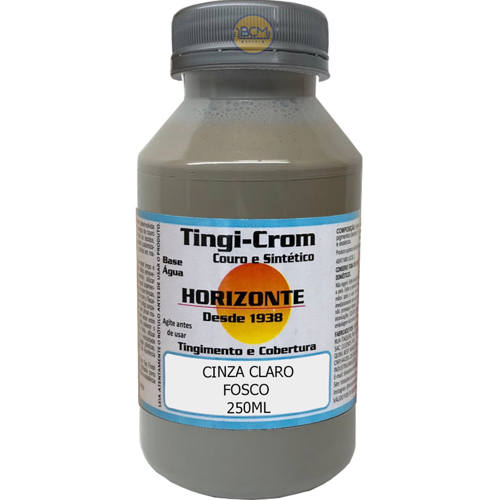 Tinta P/ Couro Restaurar Banco Carro Volantes 250ml Cores Base de Agua