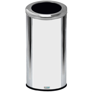 Lixeira Inox 50 Litros com Tampa Aro em Oferta na Shopee