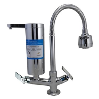2141 C82 Gourmet  - Torneira Bica Móvel  Bancada Com Filtro (REFIL PRÓ SAÚDE) em Oferta na Shopee