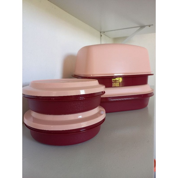 Conjunto Travessa Actualité Tupperware 4 peças