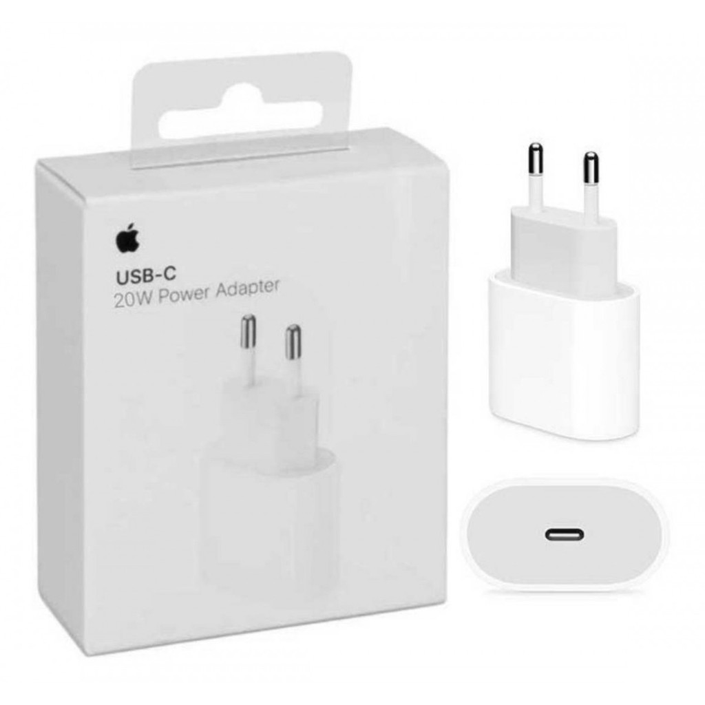 Carregador Turbo USB-c 20W iPhone Original Apple (COM GARANTIA)