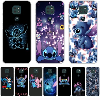 Capa De silicone Transparente Stitch Para Motorola Moto G9 G9Play G9Plus G9Power G10 G20 G30