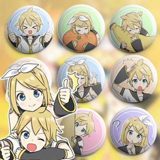 Bottons Rin e Len Kagamine - broche alfinete boton bottom button pin em Oferta na Shopee