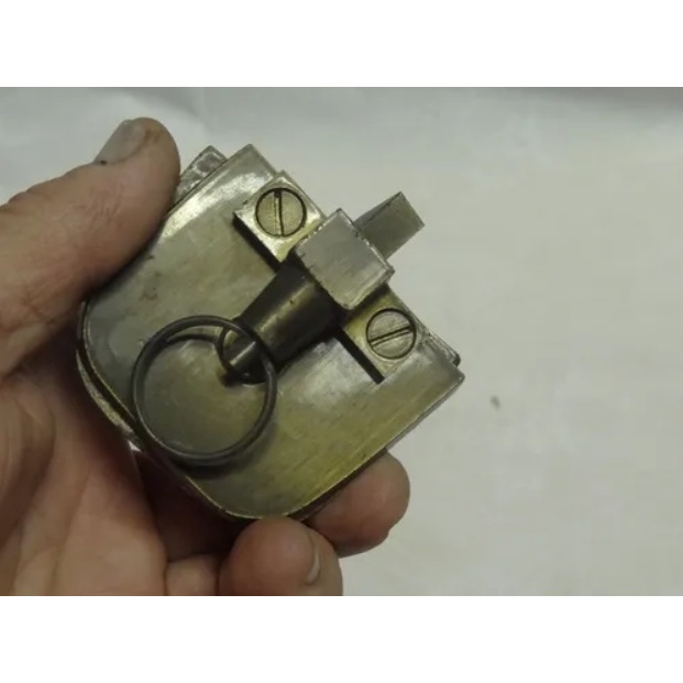 1523 Trinco Central Para Vidro Basculante Cor Bronze