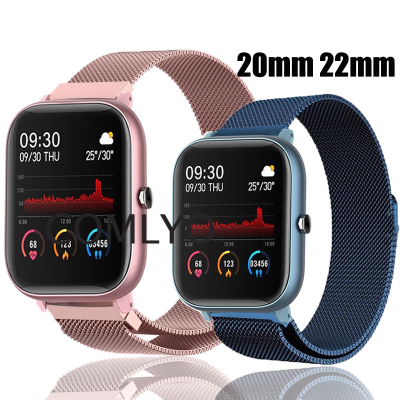 COLMI P8 SE plus C60 Pulseira De Aço Inoxidável Esportiva Pro MIX P12 P10 P9 V31 V23 P28