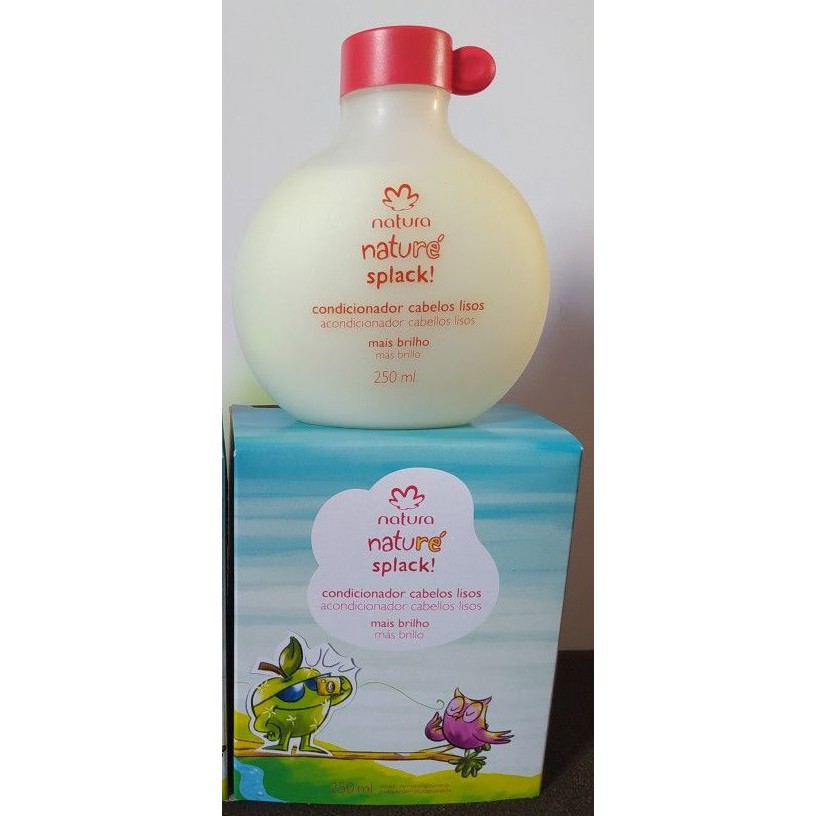 Natura Naturé Splack! Condicionador E Shampoo Cabelos Lisos | Shopee Brasil