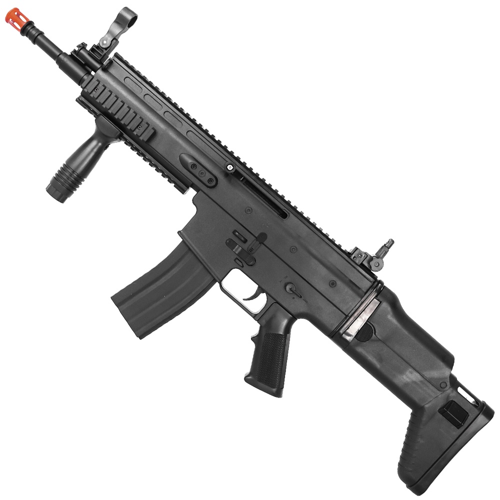 Rifle De Airsoft Pressão Scar L Airsoft Spring Vigor Munição 6mm