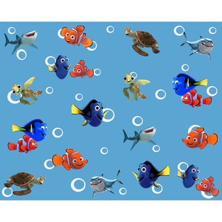 Tecido tricoline, microfibra ou gabardine - Procurando Nemo - 0.50cm