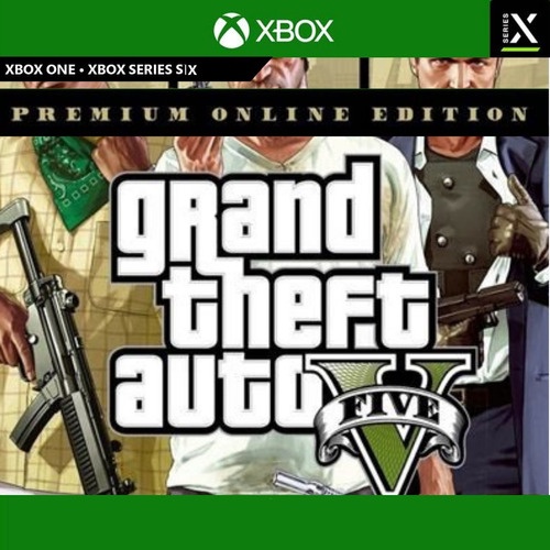 Grand Theft Auto V Gta 5 Ed Premium - Xbox One E Séries S/x
