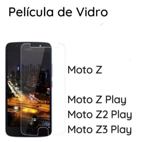 Película de vidro temperado protetora MOTO Z / Z Play / Z2 Play / Z3 Play / Z Force 2.5D 0.33mm Glass 9H