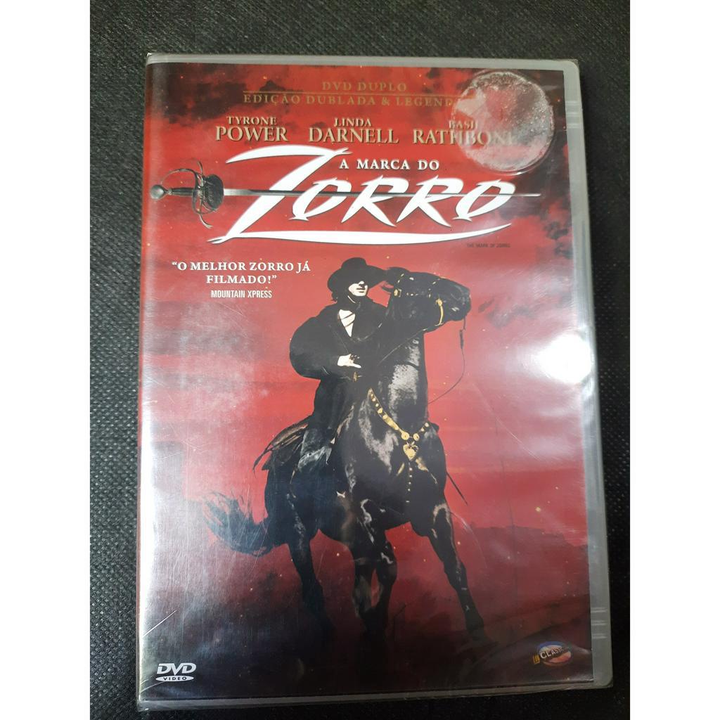 DVD A Marca do Zorro - Duplo