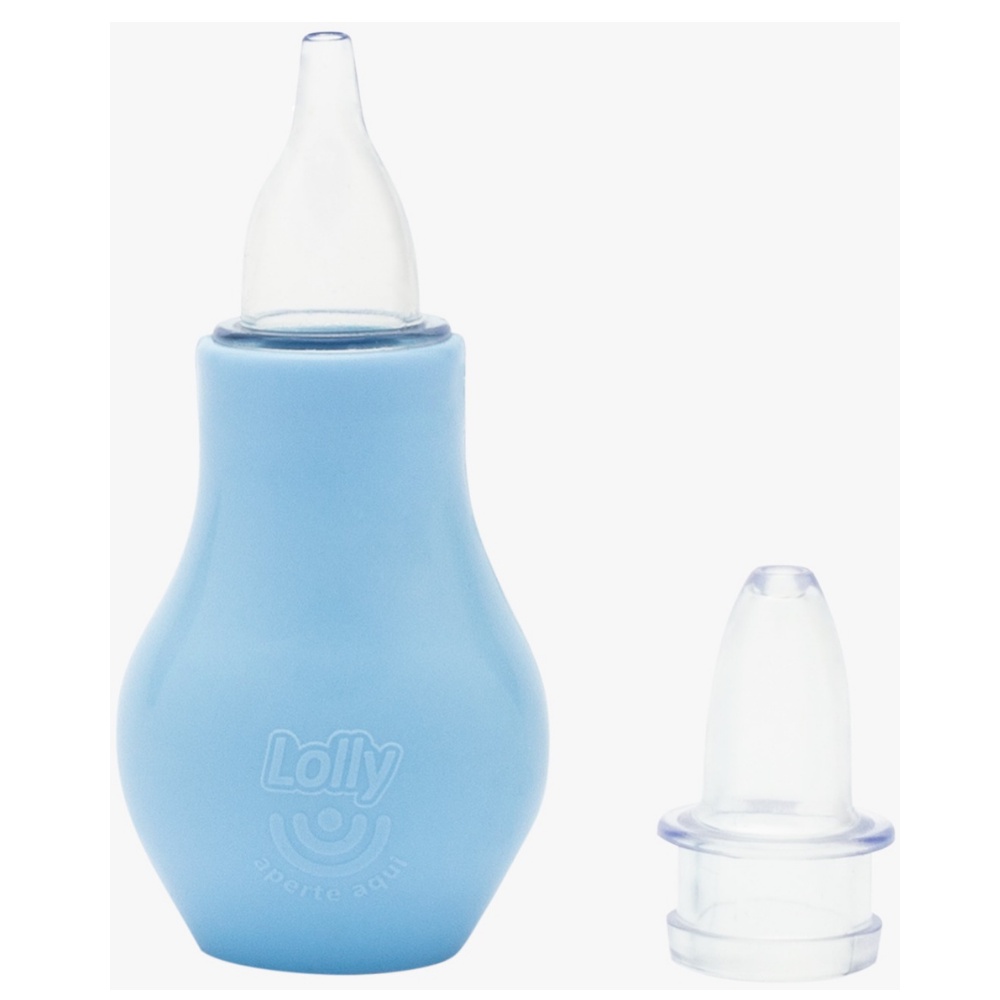 Aspirador Nasal 2 em 1 | Lolly Baby - Azul