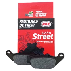 Pastilha de Freio Traseira Nxr 160 Bros / Xre 190 Bros Ecopads Vaz