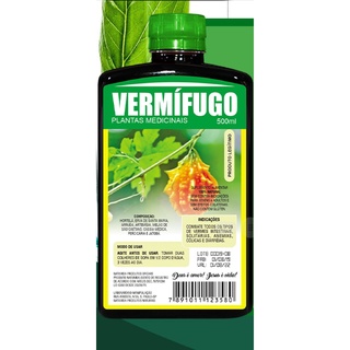 Chá Vermífugo 500ml Envio Imediato