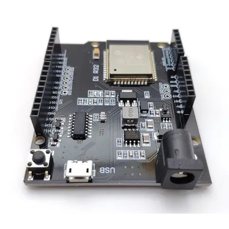 Placa Microcontroladora Esp32 Wi-Fi WiFi e BlueTooth BLE Estrutura D1 - Compatível com IDE Arduino UNO ESPDUINO Modelo Wemos R32