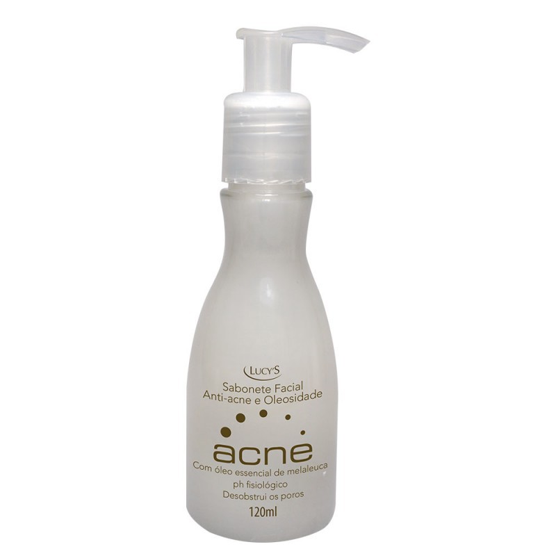 Sabonete Facial Anti-acne e Oleosidade Acne 120ml.