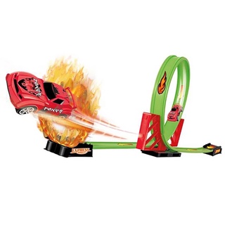 Pista de Corrida Single Loop Racer Express Wheels Multikids