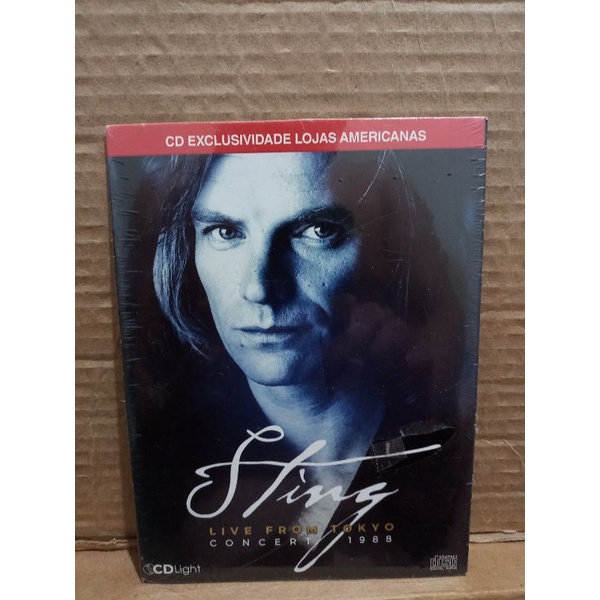 CD STING- LIVE FROM TOKYO- CONCERT 1988 (ORIGINAL-DIGIFILE-LACRADO)