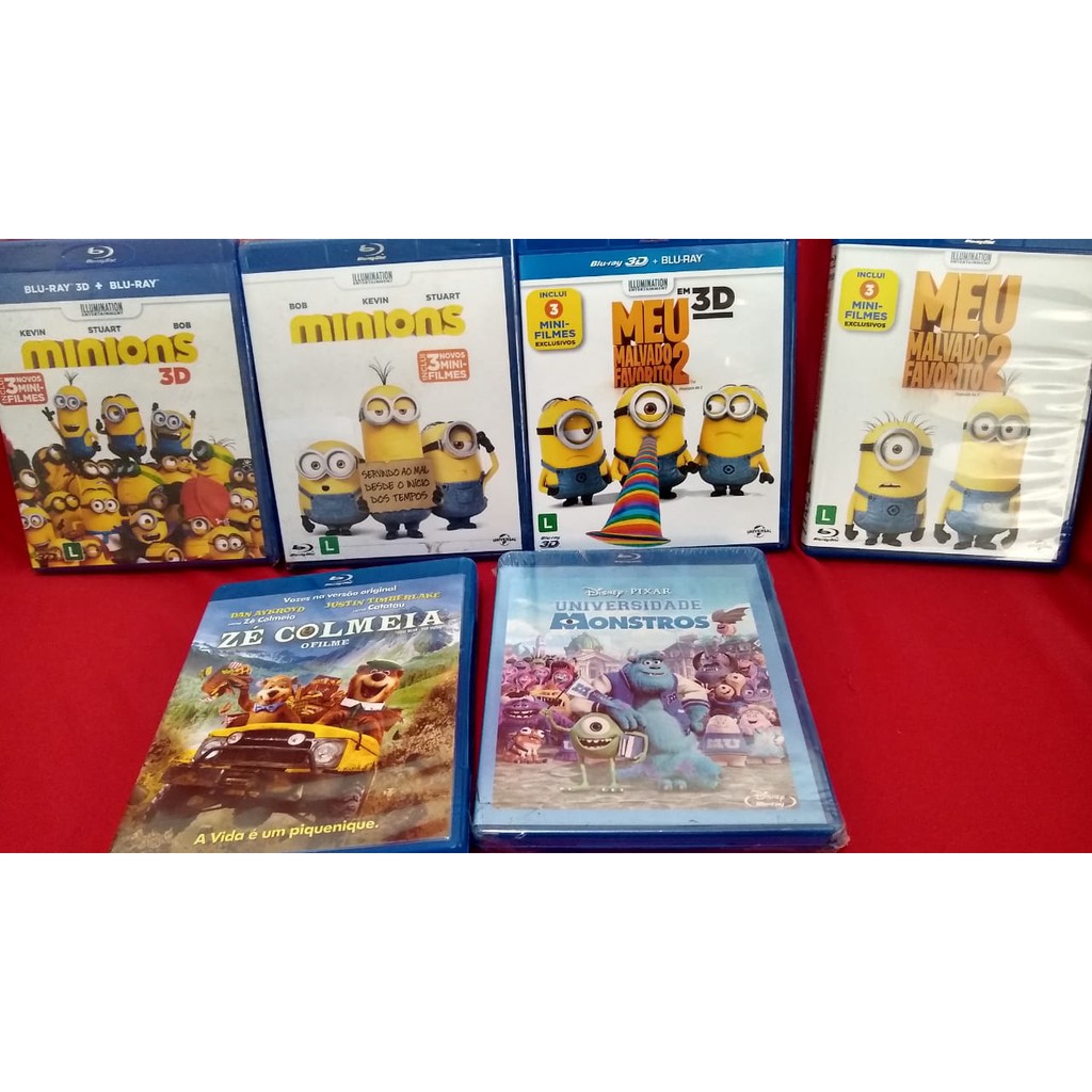 Filmes Blu ray. DVD original, animações | Shopee Brasil