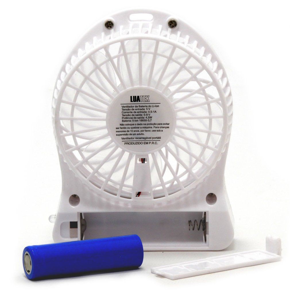 Mini Ventilador USB Potente e Ultra Silencioso Portátil