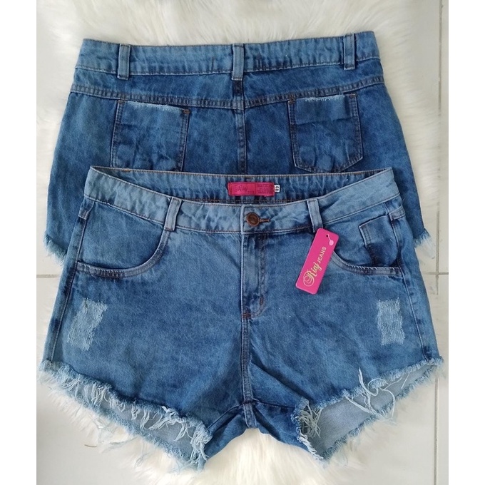 super oferta short jeans Plus size