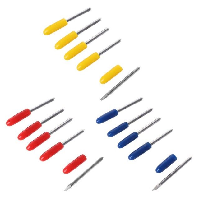 4, 5 ou 6 Kits Com 5 Facas Lâmina De Corte Para Plotter Mimaki