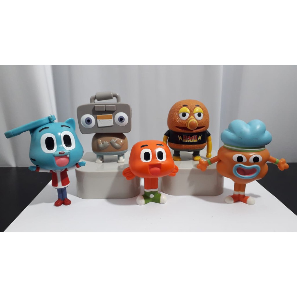 Personagens Decorativos O Incrível Mundo de Gumball em mdf