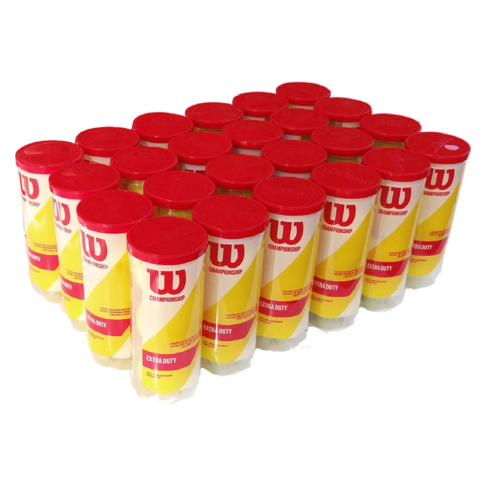 Bola De Tenis Wilson Championship - Pack 72 Bolas - 24 Tubos