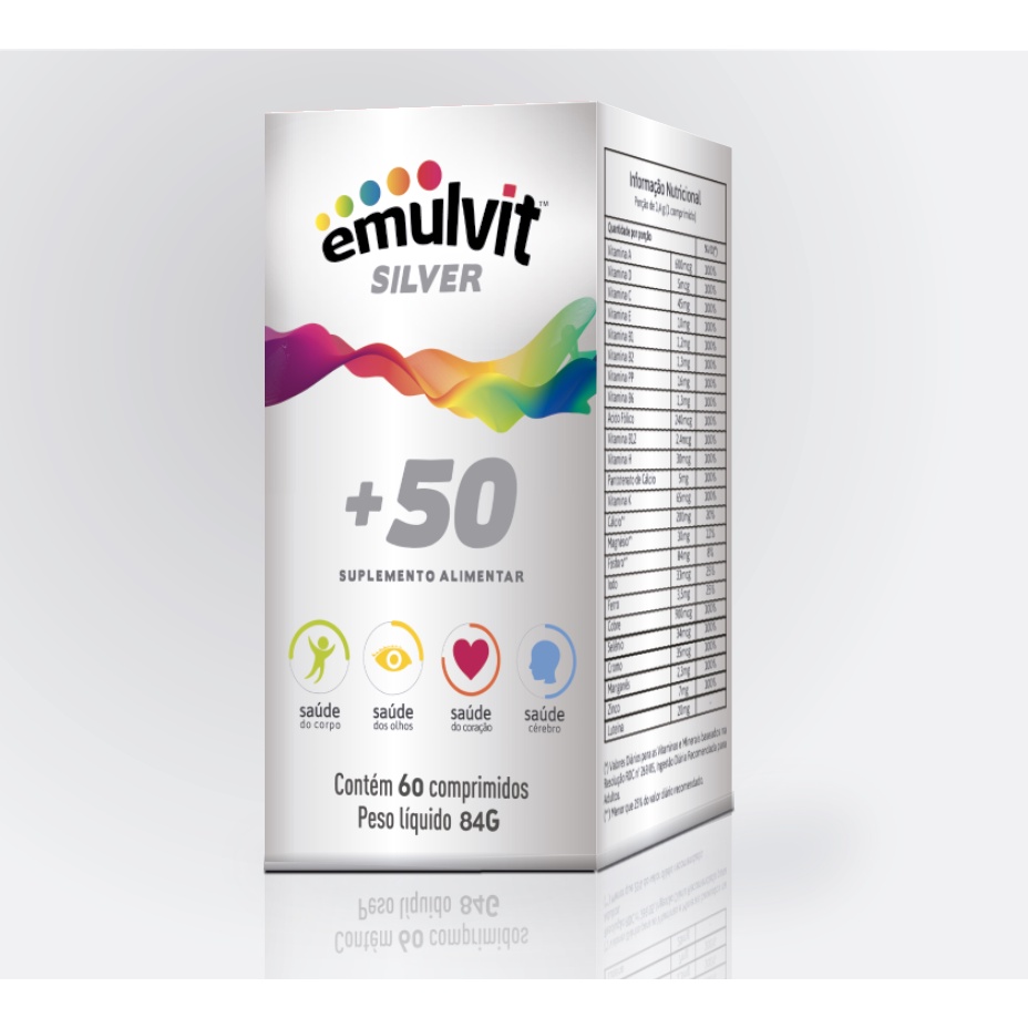 Emulvit Silver 60 comp. - Kester Pharma