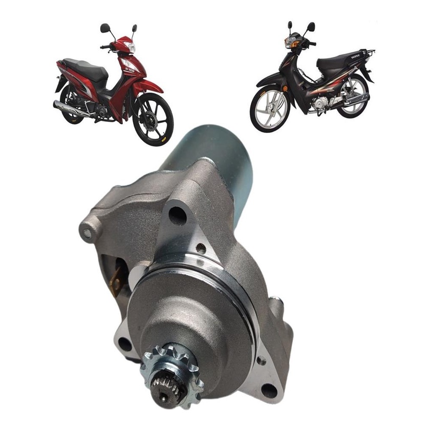 Motor Partida Shineray Jet Phoenix Fenix Xy50q Arranque Biz 100cc Induzido Completo