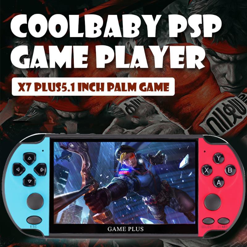 X20 mais novo 4.3 polegada handheld portátil game console com tela ips 8gb  2500 jogos grátis