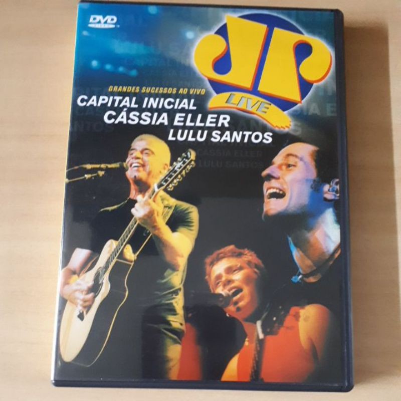 Capital Inicial, Cassia Eller e Lulu Santos - DVD original