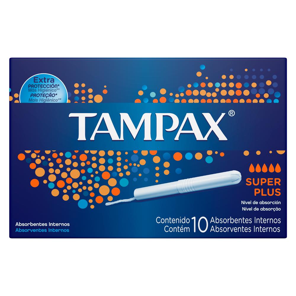 Absorvente Interno Tampax Super Plus - 10 unidades em Oferta na Shopee