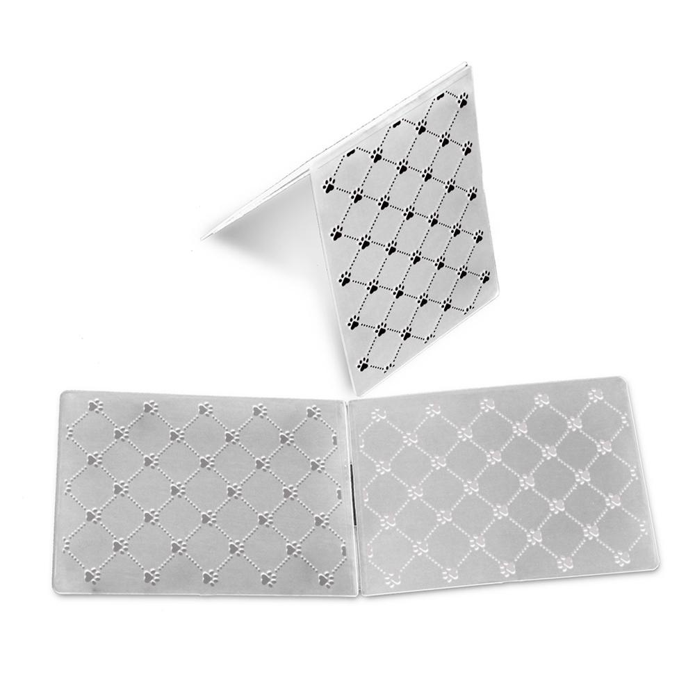 Molde para Embossing Patinhas - Mimo - 10,6 X 15 cm