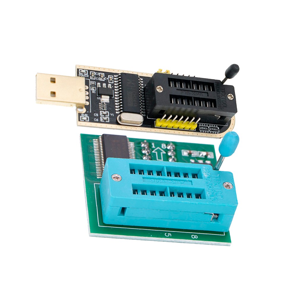 Adaptador 1.8v Soic + Programador Gravador Bios Eprom Ch341a